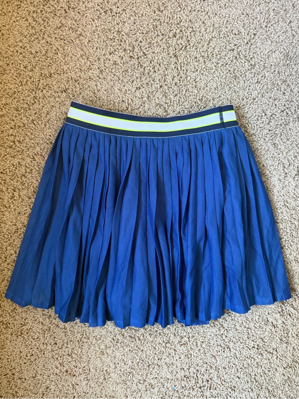 Wilson Blue Limitless Pleated Tennis Skirt